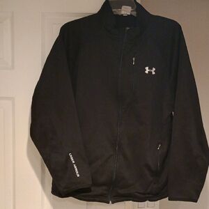 Under Armour Men's Dark Jacket with White Accents